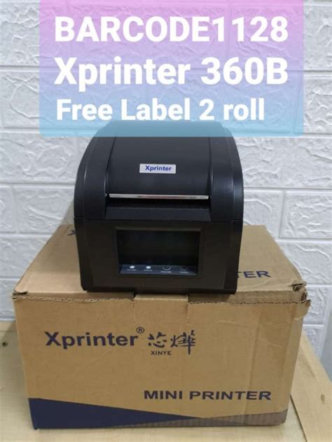 Jual Printer Barcode Thermal Label Printer Xprinter Xp B Usb