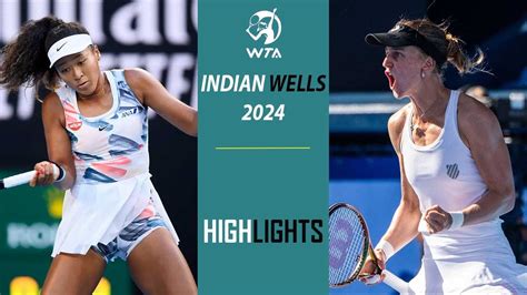 Naomi Osaka Vs Liudmila Samsonova Highlights Indian Wells