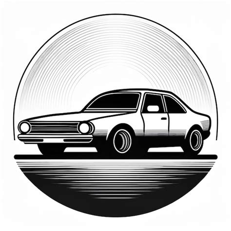 Premium Vector | A drawing of a car with the word quot car quot on it