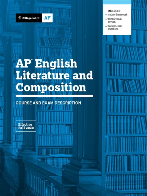 Ap English Literature And Composition Course And Exam Description Download Free Pdf Advanced