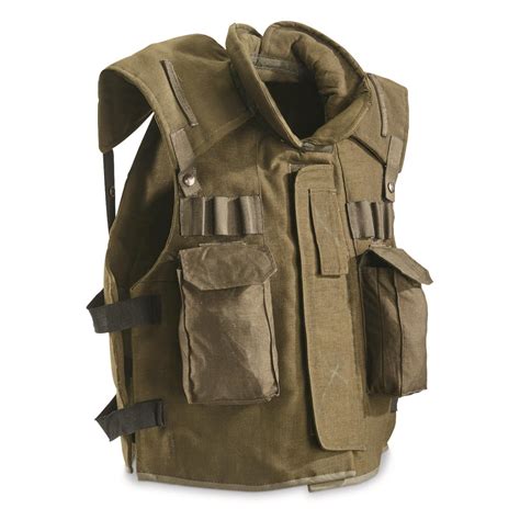 Nato German Military Surplus Ballistic Vest With Kevlar® Used 707904