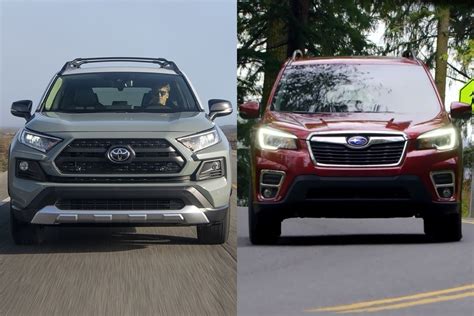 2019 Toyota RAV4 Vs 2019 Subaru Forester Which Is Better Autotrader