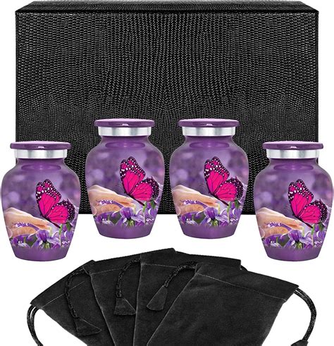 Trupoint Memorials Mystic Butterfly Small Keepsake Urns For Human Ashes