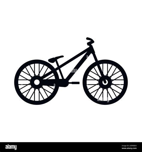 Bike Icon Simple Style Stock Vector Image And Art Alamy