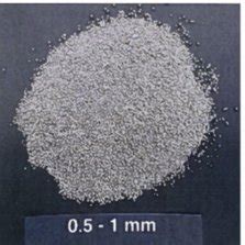 Appearance Of LWAs Expanded Waste Glass Aggregates With 5 Different