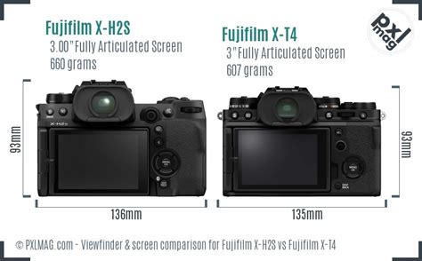 Fujifilm X H S Vs Fujifilm X T Full Comparison Pxlmag