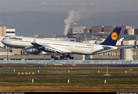 D AIHC Lufthansa Airbus A340 642 Photo By Spotterfreund ID 577485