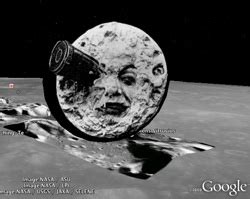 Moon in Google Earth - Reflections and Easter Eggs - Google Earth Blog