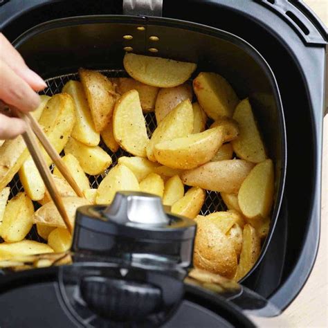 Patatas Fritas Crujientes En Freidora De Aire O Airfryer Pequerecetas