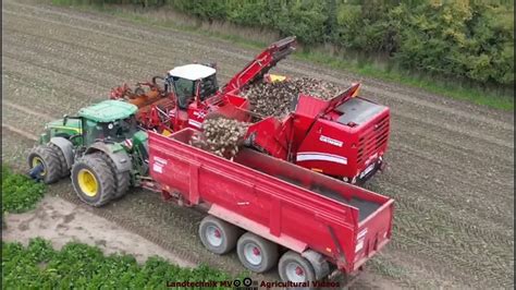 Grimme John Deere Krampe R Benernte Harvesting Beets The