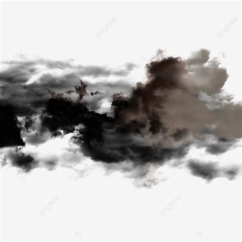 Pintado A Mano Nublado Nubes Negras Pesadas Png Nube Negra Nubes Nube Png Y Psd Para