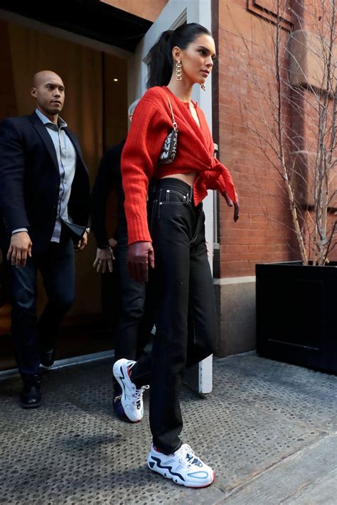 Kendall Jenner Sexy Candids In New York Hot Celebs Home