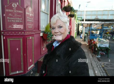 Wendy Richards February 2006 Eastenders 21 Years On In Albert Square