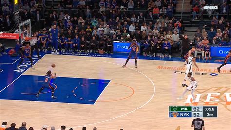 Last Second Field Goal Bucks Knicks NBA Official