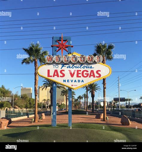 Welcome to Las Vegas Stock Photo - Alamy