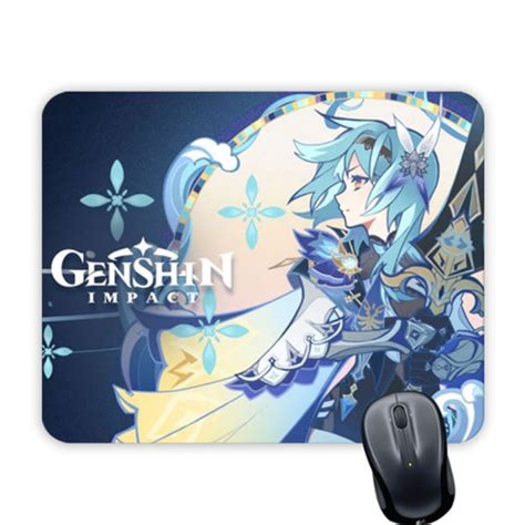 Jual Mousepad Genshin Impact U Alas Mouse Pad Game Custom Premium Hd