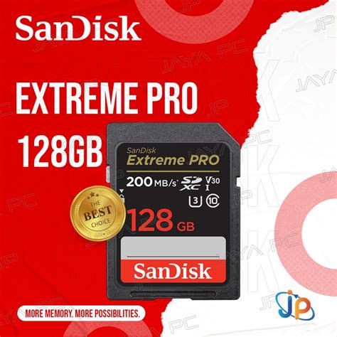 Jual Sandisk Extreme Pro SDXC UHS I 128GB SD Card 128 GB Shopee