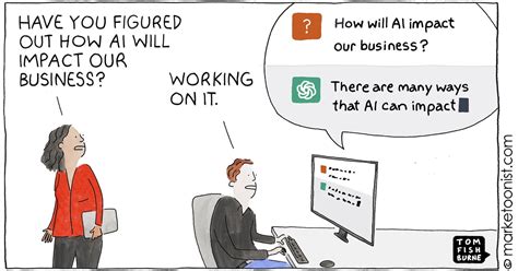 AI And Productivity Cartoon Marketoonist Tom Fishburne