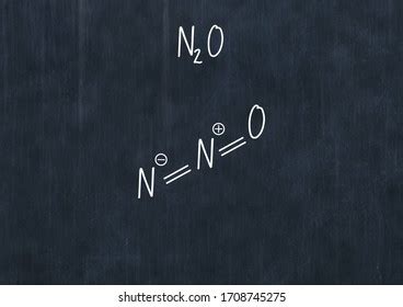 Dinitrogen Monoxide Formula Handwritten Chemical Formula Stock ...