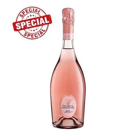 Pronol Prosecco Rose Brut 750ml 6PK