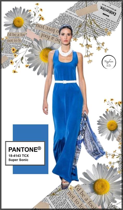 PANTONE 2022 S S LONDON FW Color Palette Super Sonic Reyhan S D S