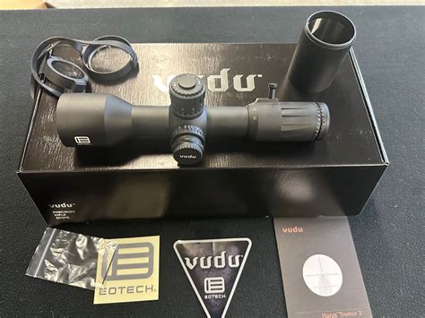 Eotech Vudu 5 25x50mm Ffp Horus Tremor Tr3 Reticle Mrad Pre Owned Ebay