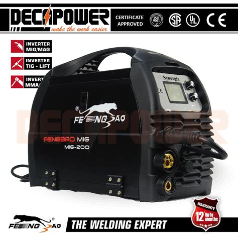 Ar CO2 Gas Shielded Arc Welding Machine Inverter MIG Welder MIG