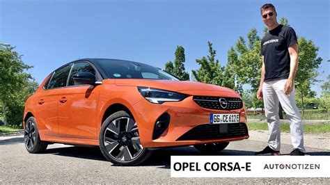 Opel Corsa E Das Elektroauto F R Alle Review Test Fahrbericht