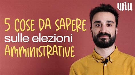 5 Cose Da Sapere Prima Di Votare Alle Amministrative YouTube