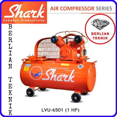 Jual Kompressor Angin Shark 1 HP Air Compressor Unloading Shopee