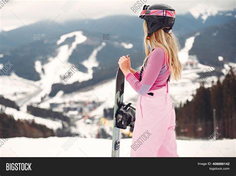 Girl Snowboarding Image & Photo (Free Trial) | Bigstock