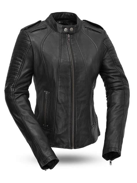 Genuine Leather Women S Biker Jacket At Marlontlaytono Blog