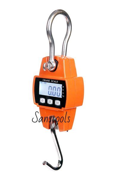 Jual Timbangan Gantung Digital 300kg Mini Portable Crane Scale Body