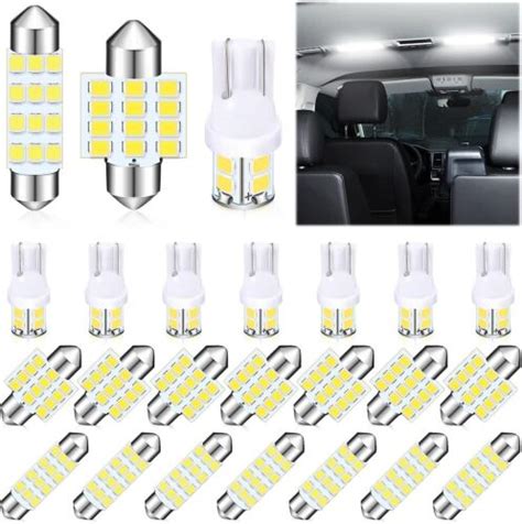 Luces Led Para Interior De Carro Coche Luz Del Maletero Placa