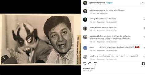 Fotos As Era Gerardo Fern Ndez Noro A De Joven Datanoticias