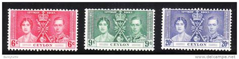 Sri Lanka Ceylon 1948 Ceylon 1937 Coronation Issue Omnibus MNH