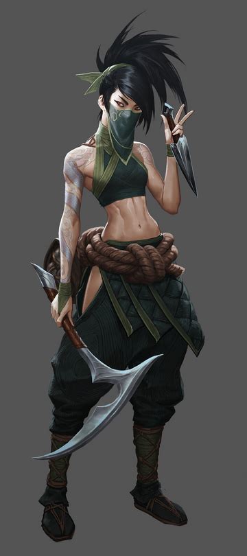 League Of Legends Characters Akali