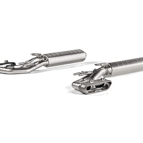 Akrapovi Titanium Evolution Line Exhaust System With Titanium