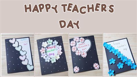 4 Cara Membuat Kartu Ucapan Selamat Hari Guru How To Make Happy Teacher S Day Card Youtube