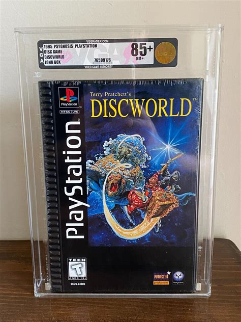 Discworld Longbox Ps1 Sony Playstation 1 Sealed New Vga 85 Gold Mint