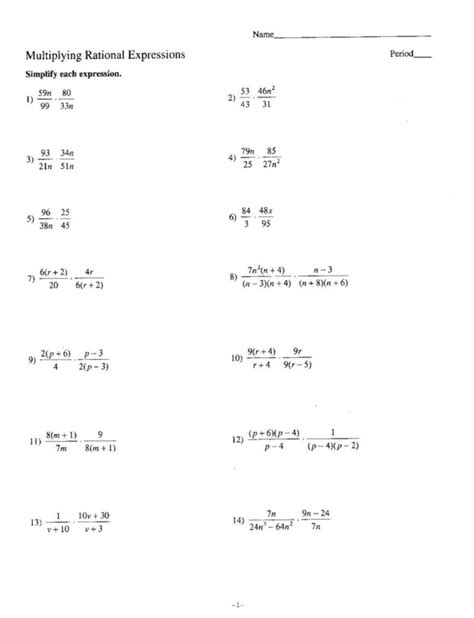 6 Grade Algebra Worksheet