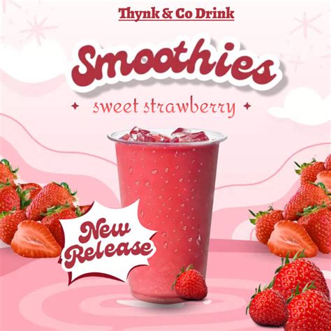 Smoothies Drink Flyer Template Postermywall