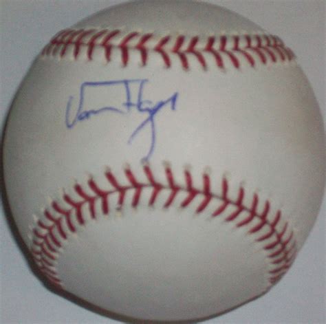 Von Hayes Autographed Baseball MLB Auctions