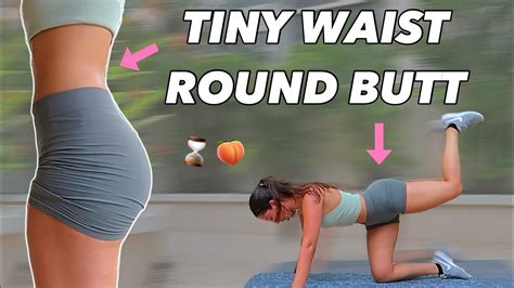 2 In 1 Abs Booty Workout 🍑 20 Min At Home Workout Tiny Waist