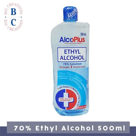 Alcoplus Ethyl Alcohol Solution Ml Lazada Ph