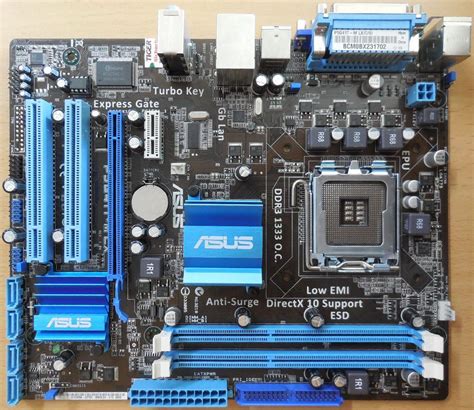 Asus P5G41T M LX Rev 1 01G Mainboard Blende Sockel 775 Intel G41 VGA