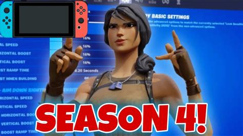 Best Nintendo Switch Fortnite Settings For Chapter Season Aimbot