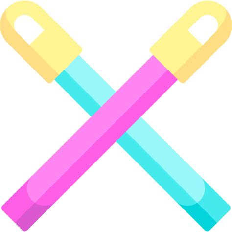 Glow sticks Special Flat icon