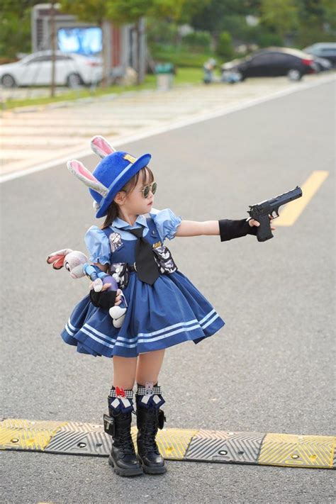 Zootopia Judy Hopps Lolita Size 80 Free Gun And Boots Size 27 Babies