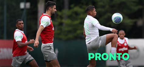 Palmeiras encerra preparação para enfrentar o São Paulo pela Supercopa